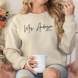 Personalized Gift for Bride, Teacher, Bridal Shower Gift, Wedding Gift, Honeymoon Pajamas, Personalized Teacher, Custom Bridal, Bride shirt