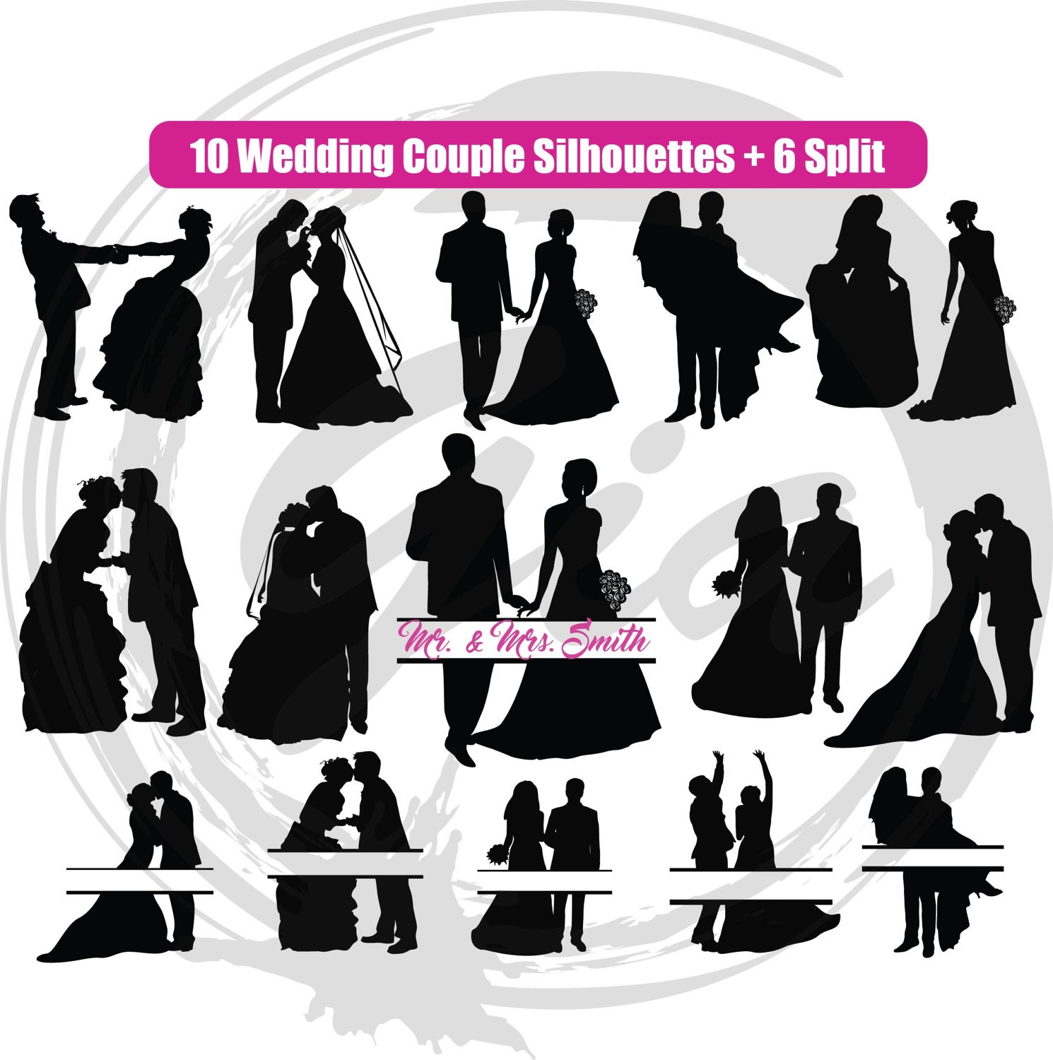 Free Free Wedding Couple Svg 310 SVG PNG EPS DXF File