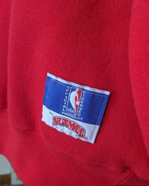 Vintage Chicago Bulls Red Crewneck Sweatshirt Siz… - image 2