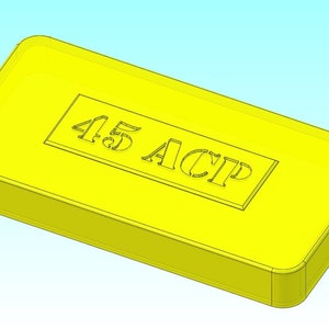 45 ACP (50 Round) Ammo Box STL. for 3D Printing or CNC - Etsy