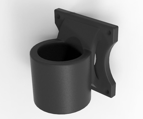 Cup holder fits 500ML water bottle or 12 oz soda can. STL Model. Resin or FDM Printable