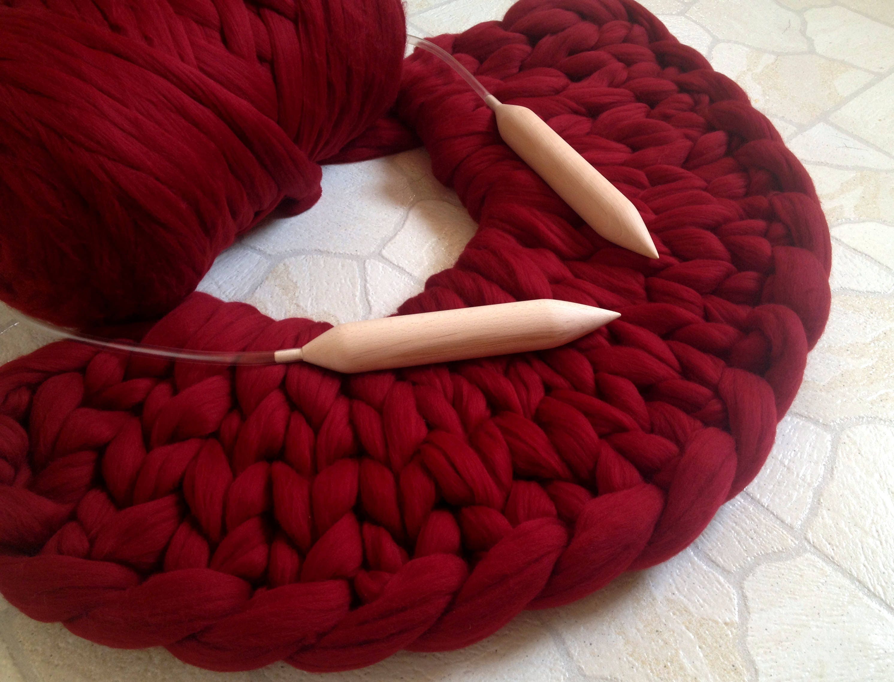 SALE Giant 40 mm/1.6 circular knitting needles. DIY Etsy