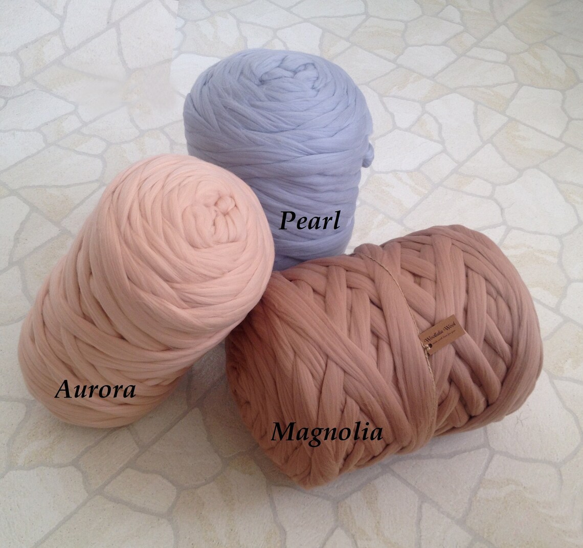 Chunky knit. Chunky merino wool yarn. Giant knitting yarn. Etsy
