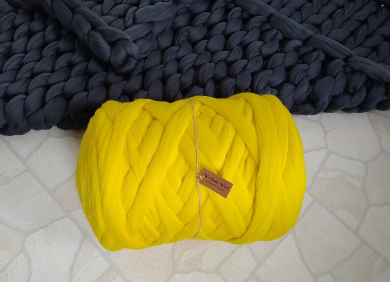 Merino wool yarn. Australian merino yarn. Chunky knit Etsy