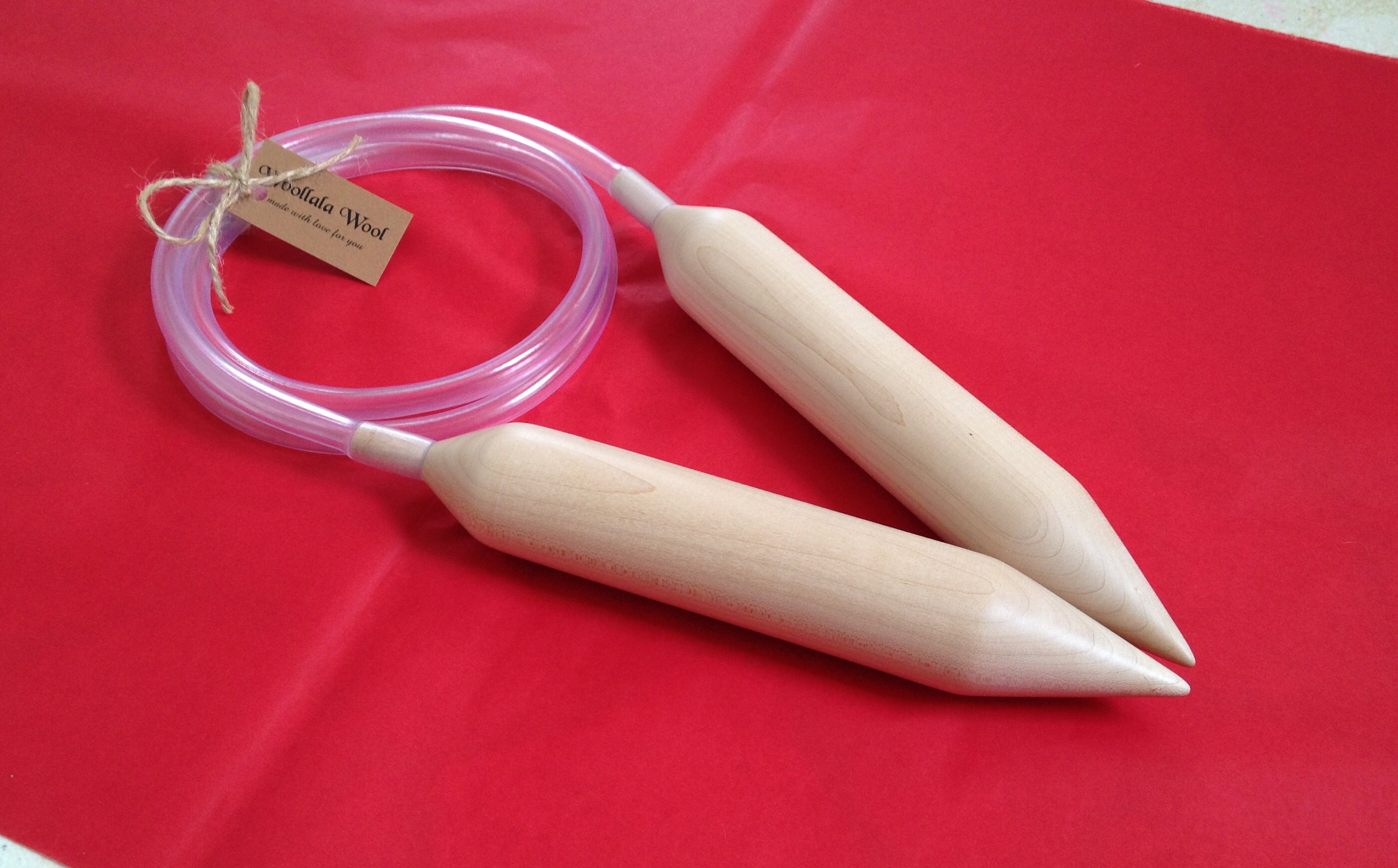 SALE Giant 40 mm/1.6 circular knitting needles. DIY Etsy