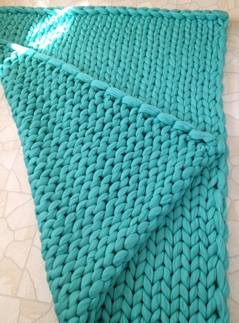 Chunky knit. Chunky knit blanket throw. Knit blanket. Super Etsy