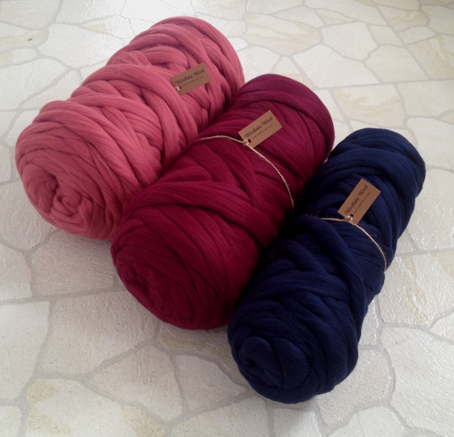 100 Australian Merino Wool Yarn for Chunky Knit Blanket. DIY Etsy