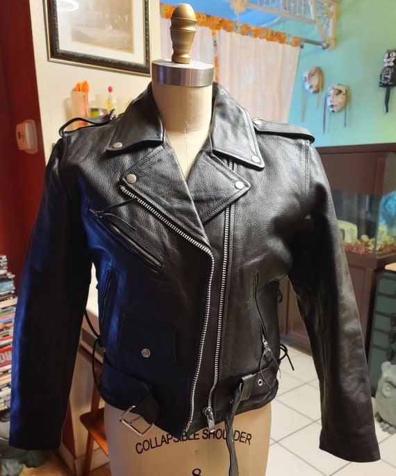 2 CLASSIC leather Motorcycle jackets from product… - image 2