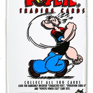 Popeye the Sailor Man Vintage Trading Cards ONE Pack 1994 Olive Oyl