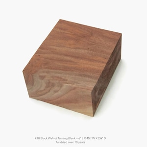 Black Walnut Woodturning Blanks, Free Shipping
