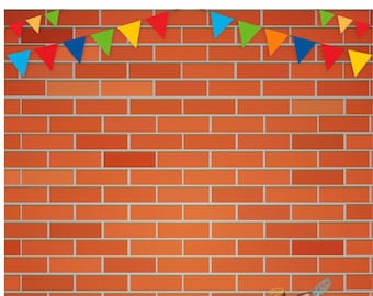 Sesame Street Brick Wall Png - Etsy Australia