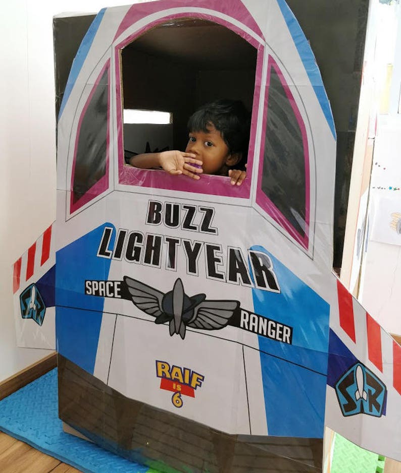Toy Story Buzz Lightyear Spaceship decoration DIY Digital | Etsy
