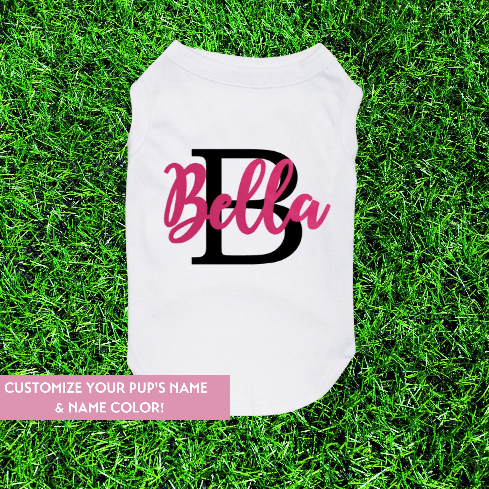 monogrammed dog clothes