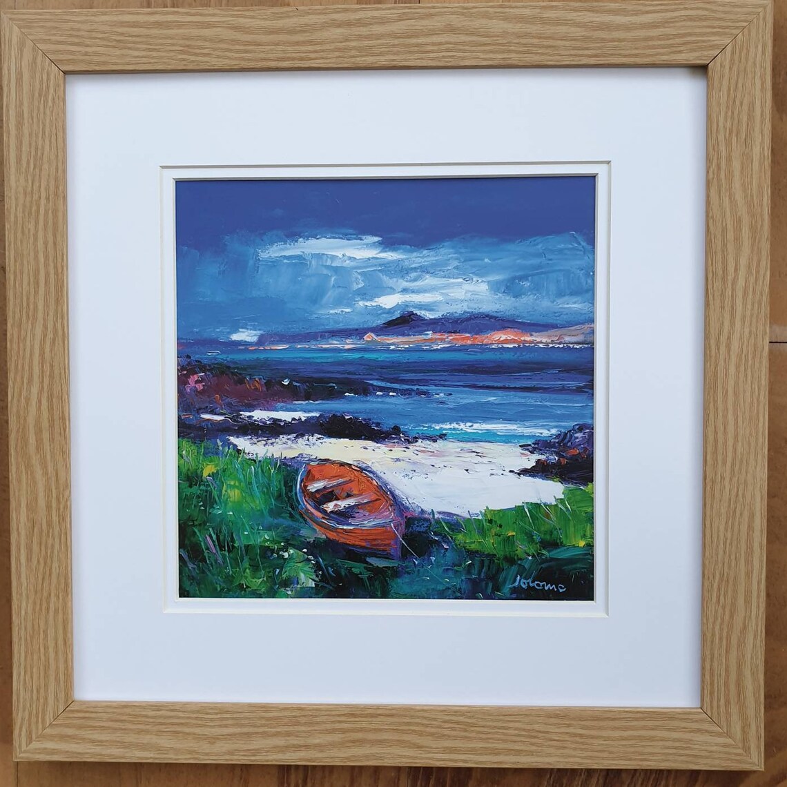 John Lowrie Morrison jolomo Framed Print Iona & Ben More Mull Etsy UK