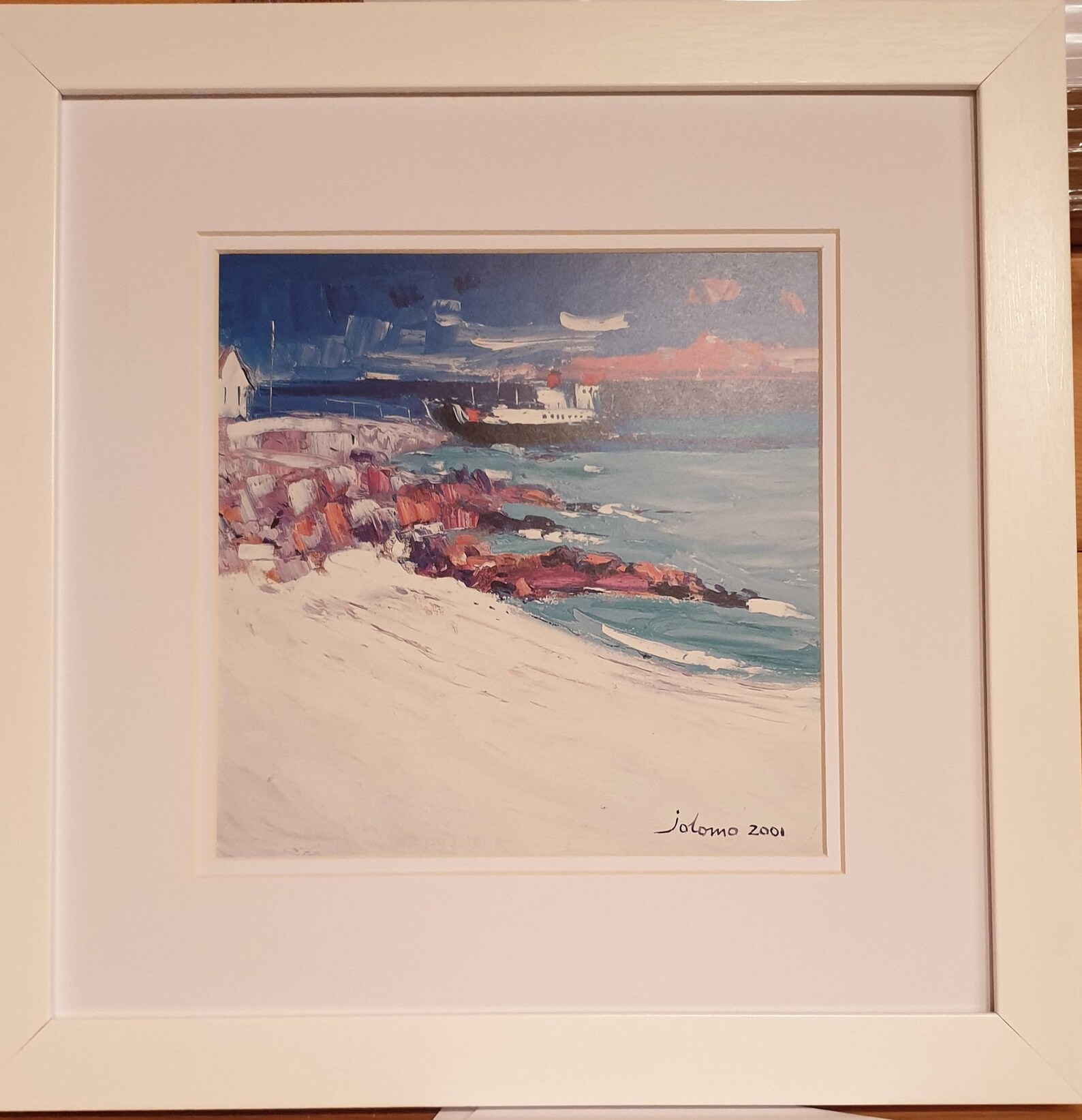 John Lowrie Morrison jolomo Framed Print 3 O'clock Ferry Iona Etsy