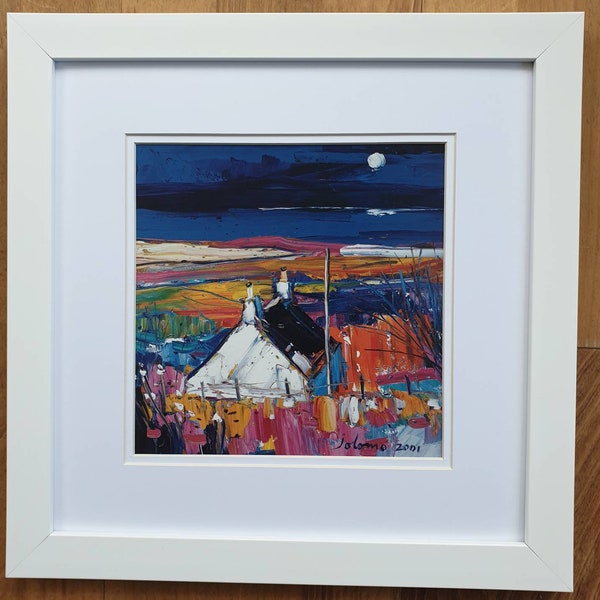 John Lowrie Morrison "Jolomo" framed print Evening Isle of Bute