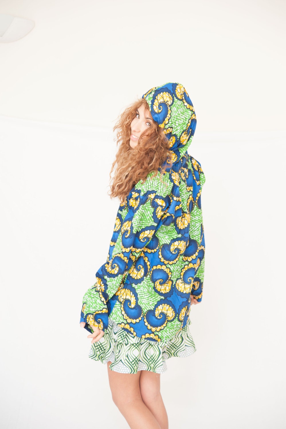 Image of African Hoodie Ankara Clothing Festival Shirt Dashiki Top Unisex Ethical Africa