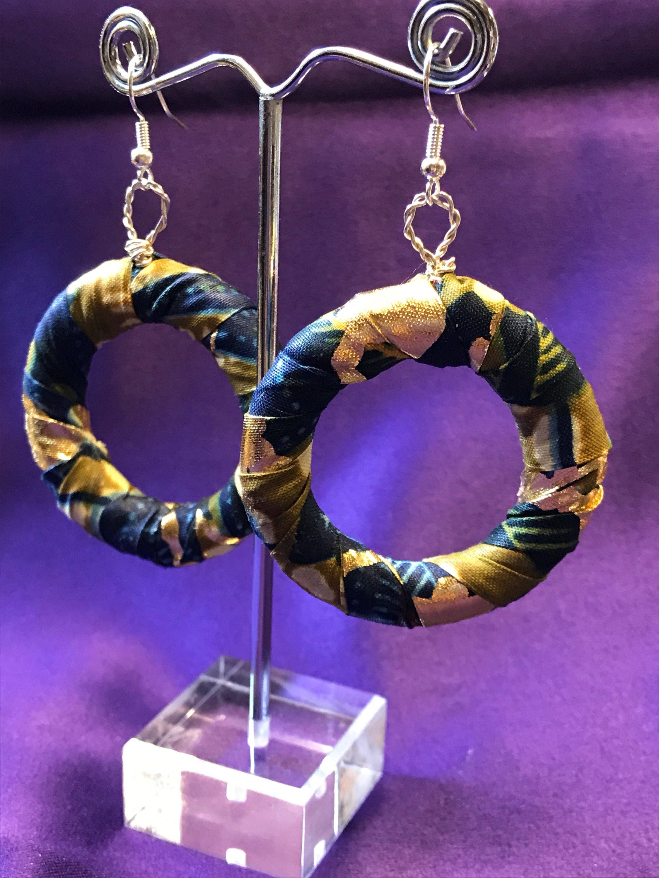 african handmade earrings