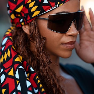 African Head Dress African Head Wrap African Print Headwrap Ankara Head Scarf African Headtie Wax Print Head wrap