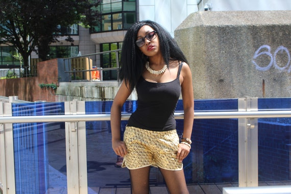 Womens Shorts African Shorts Wax Print Shorts Ankara Shorts