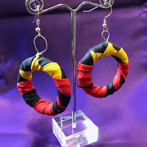 Stupendi orecchini rossi africani / Prodotti in Africa / Stampa Sumakaka