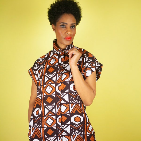 Mud Cloth Clothing Etsy