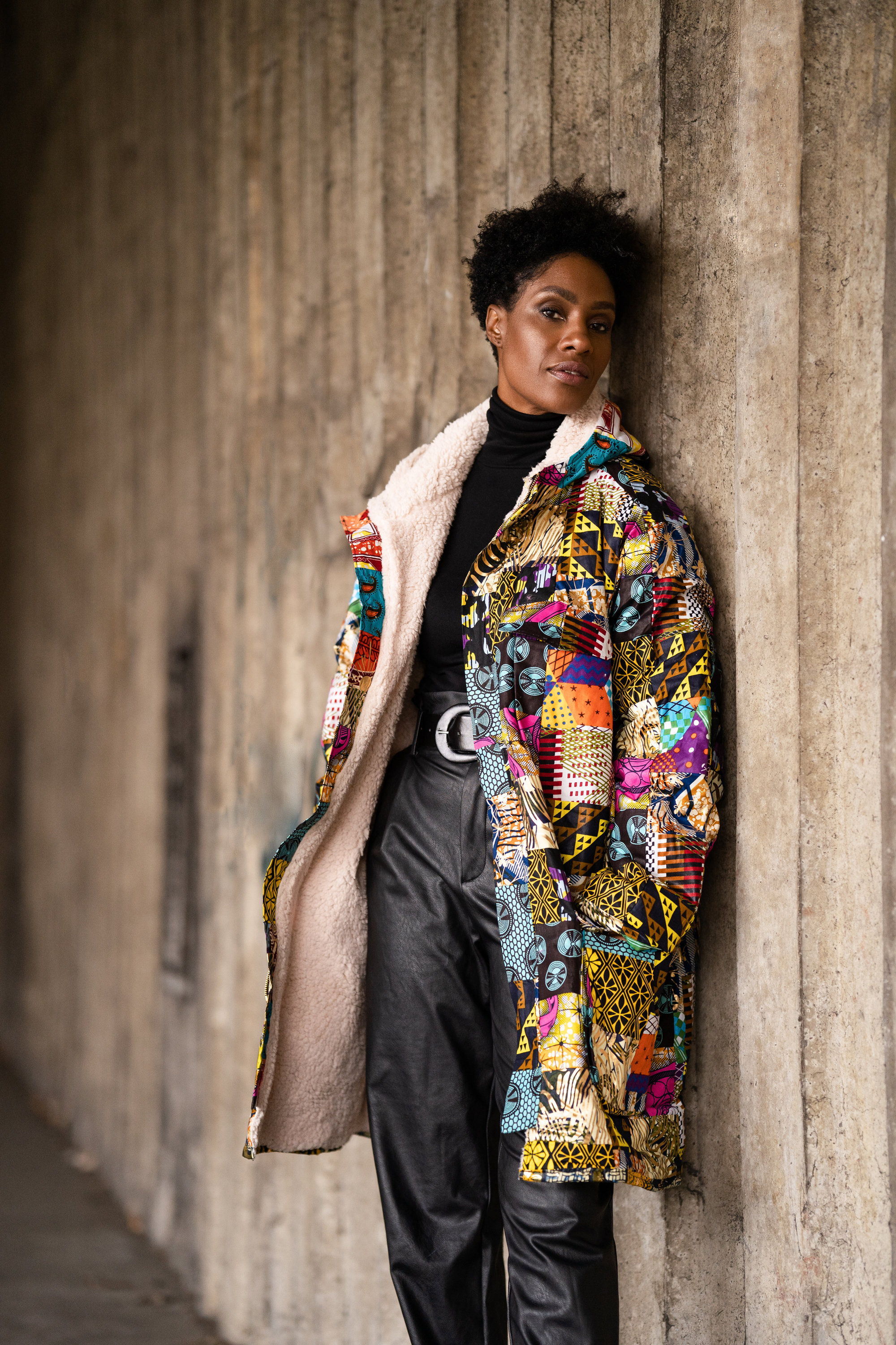 African Print Winter Coats Etsy