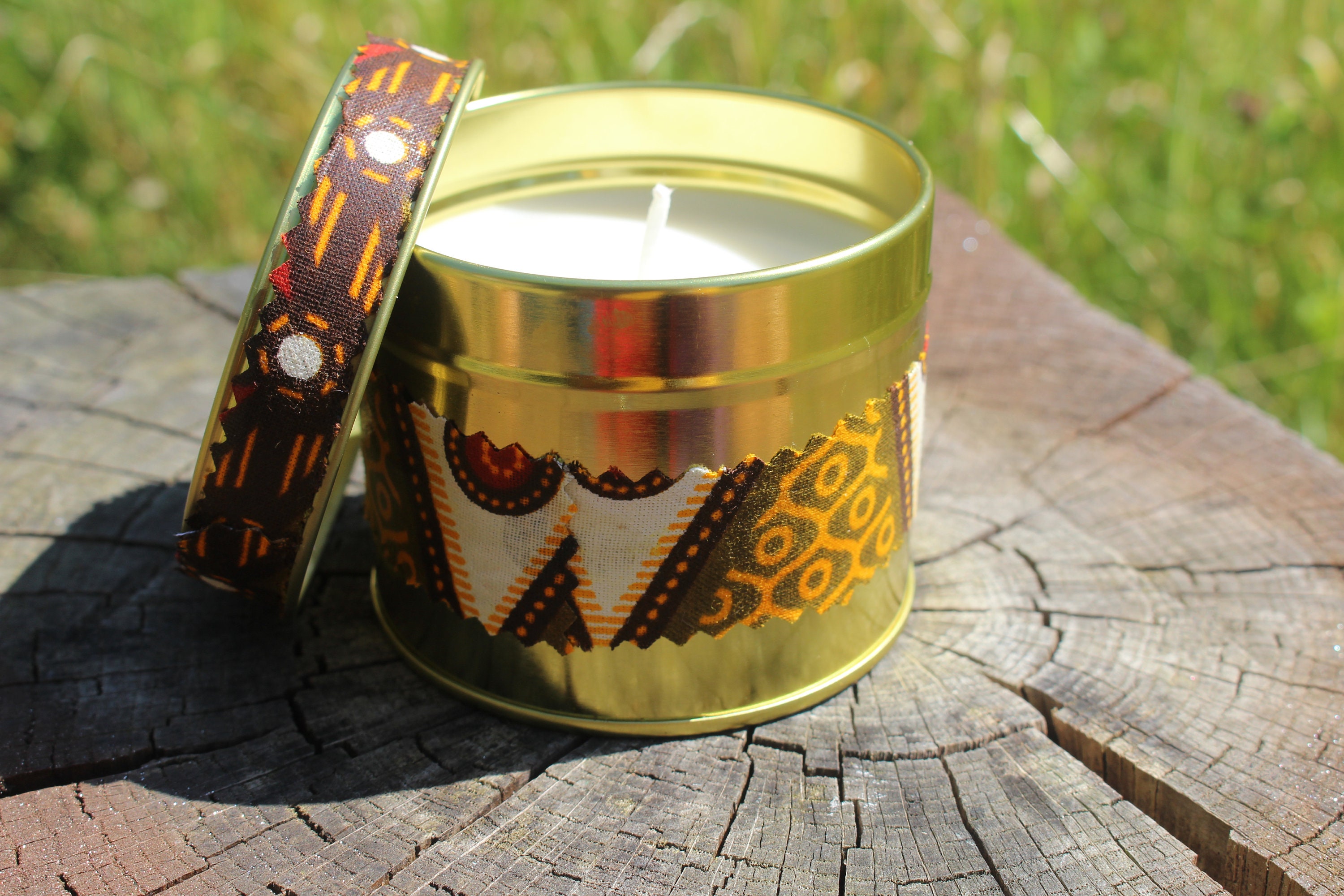 Scented Candle African Candle Collection Strong Candle Large Etsy