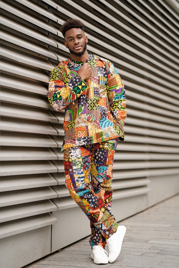 Crazy patterned hotsell mens suits
