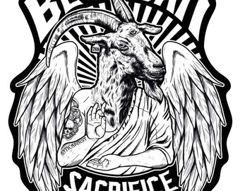 Be Vegan, Sacrifice Nothing Vegan Sticker by Anticarnist