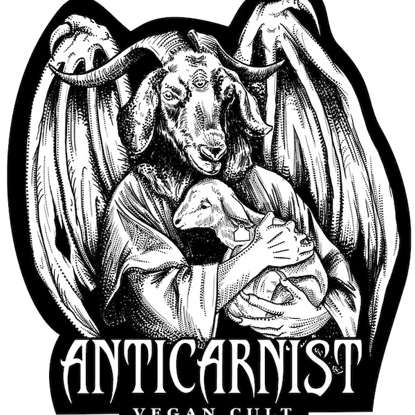 Vegan Cult - Anticarnist Vinyl Sticker