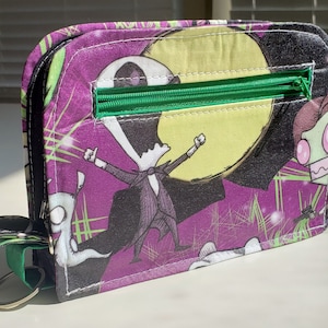 Cartera para teléfono Invader Zim Multiverse con correa incorporada B