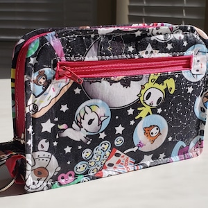 Space Tokidoki Phone Wallet with Built-in Strap A