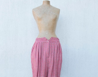 Vintage pants 1980s pied de poule-Made in Italy-not used/remainder - Vintage stock - pied de poule - new with tag
