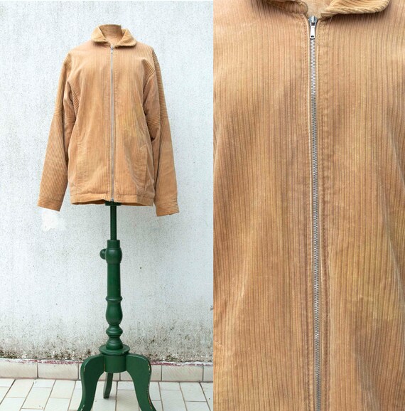USED Corduroy Vintage jacket 1980s - Corduroy cord