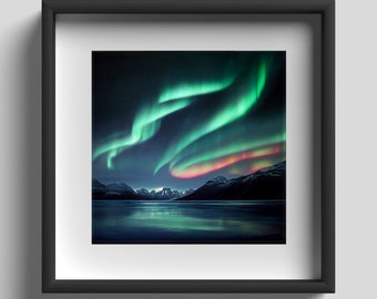 Aurora Borealis - Northern Lights - Polar Lights - Print