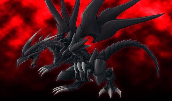 Yugioh Red Eyes Black Dragon 