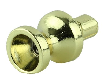 Brass Threaded Mounting Stem for Knob Base