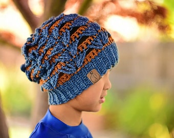 Crochet WillowSlouch Beanie PATTERN | Crochet Pattern | Crochet Hat | Slouch Beanie | Instant Download