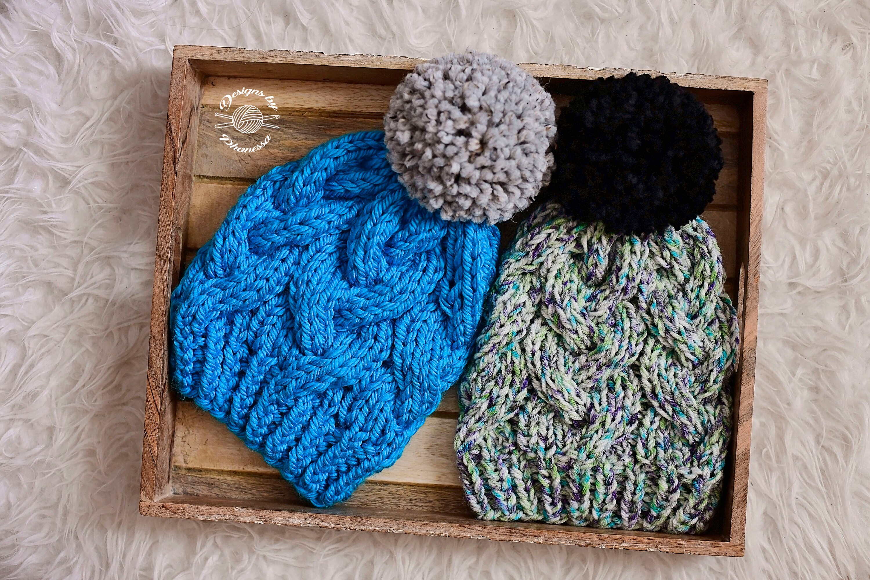 Knit CHUNKY Erin Braided Beanie PATTERN | Knit Pattern | Slouch Hat ...