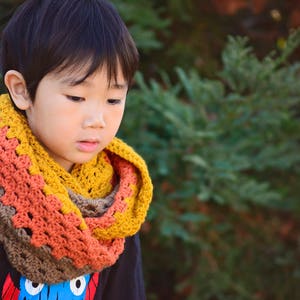 Crochet Granny Infinity Scarf PATTERN Crochet Pattern Crochet Pattern Crochet Scarf Infinity Scarf Instant Download Pattern image 5