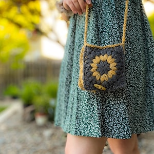 Crochet Mini Sunshine Bag PATTERN | Crochet Bag Pattern | Crochet Pattern | Crochet bag | Purse Pattern | Instant Download Pattern