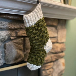 Knit Bella Christmas Stocking PATTERN Knit Pattern Knitting Pattern Knit Stocking Pattern Instant Download Pattern image 6