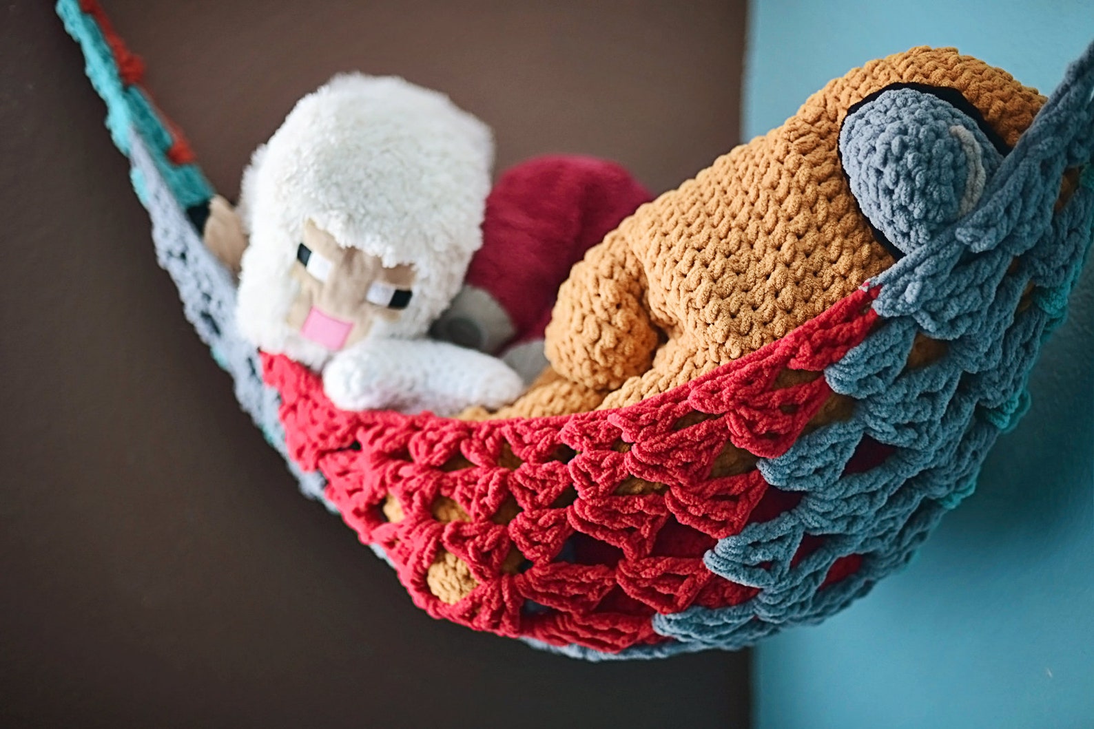 Crochet Granny Toy Hammock PATTERN Crochet Pattern Crochet Etsy