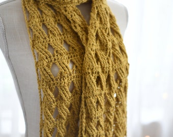 Liana Scarf PATTERN | Crochet Pattern | Crochet Pattern | Scarf Pattern | Free Pattern | Instant Download Pattern