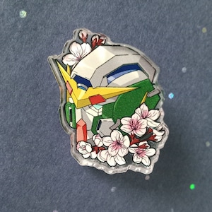Gundam Dynames_acrylic pin