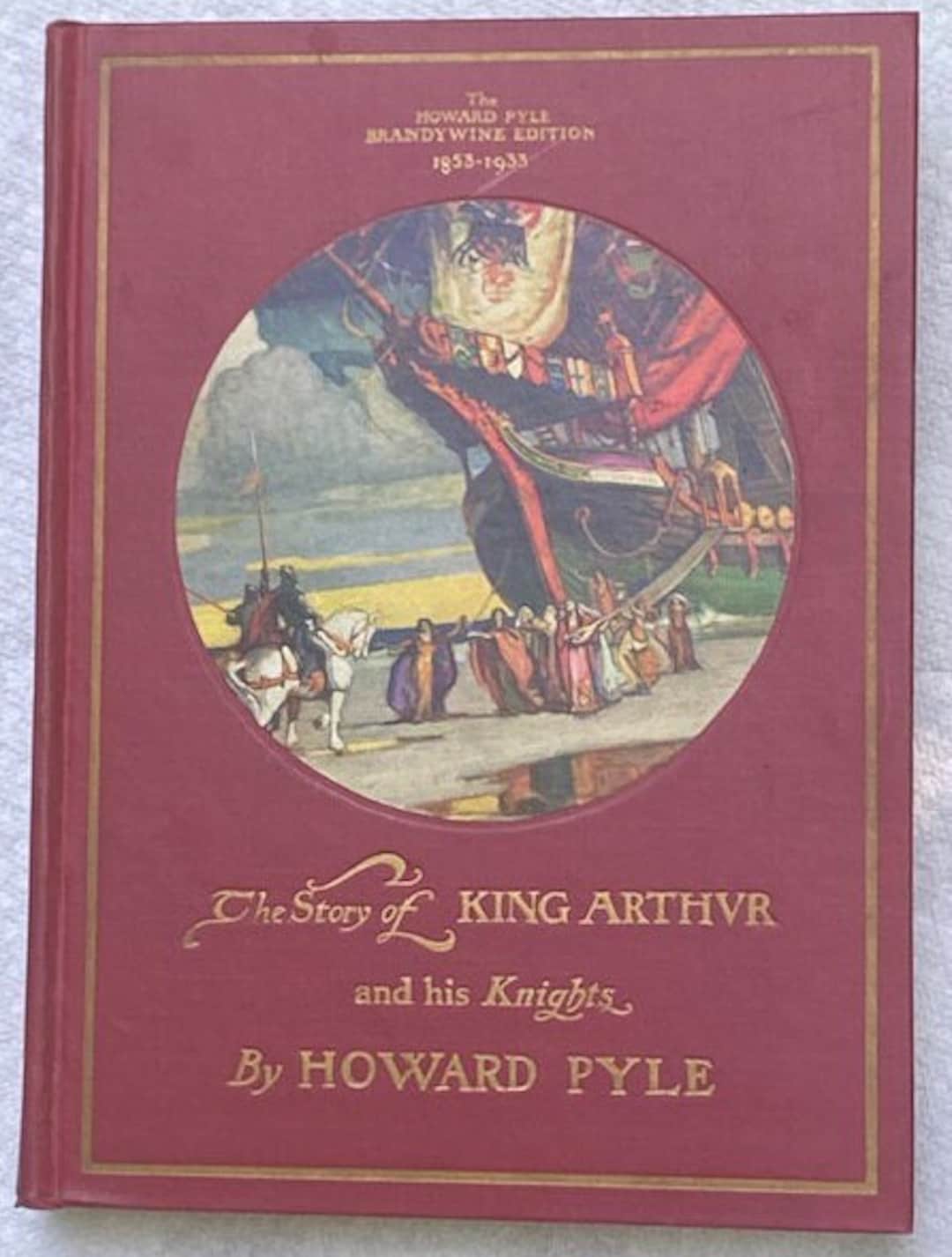 The Story of King Arthur and His Knights by Howard Pyle Etsy