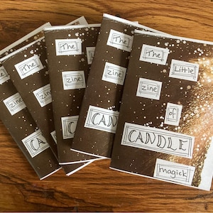 The mini zine of Candle Magick