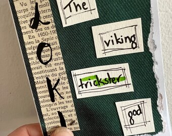 Mini zine du dieu viking Loki