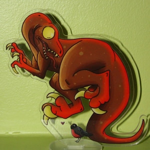 Dinosaur and Bird Acrylic Standee PRE-ORDER